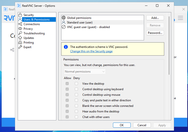 RealVNC Business Plus - Per Concurrent Session - Subscriptions 1 Year - Image 5