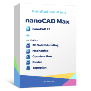 nanoCAD Max All Modules – Subscription License